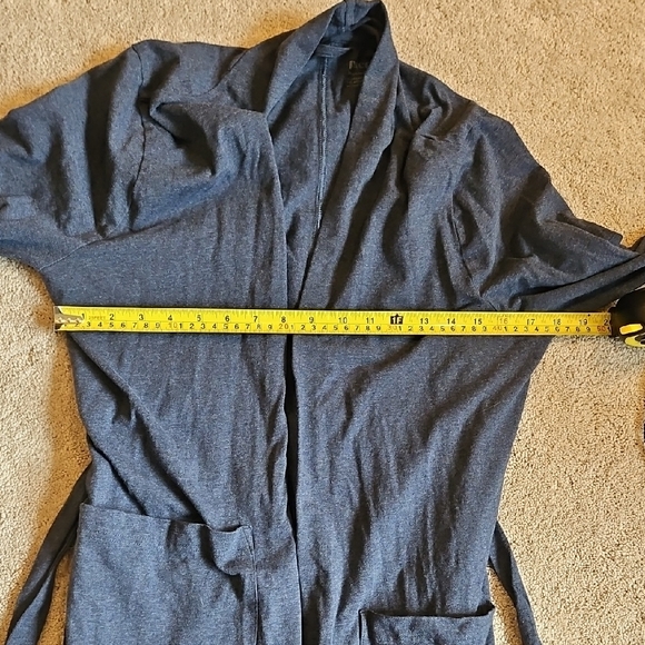 Pact Navy Belted Bath Robe - Picture 7 of 10